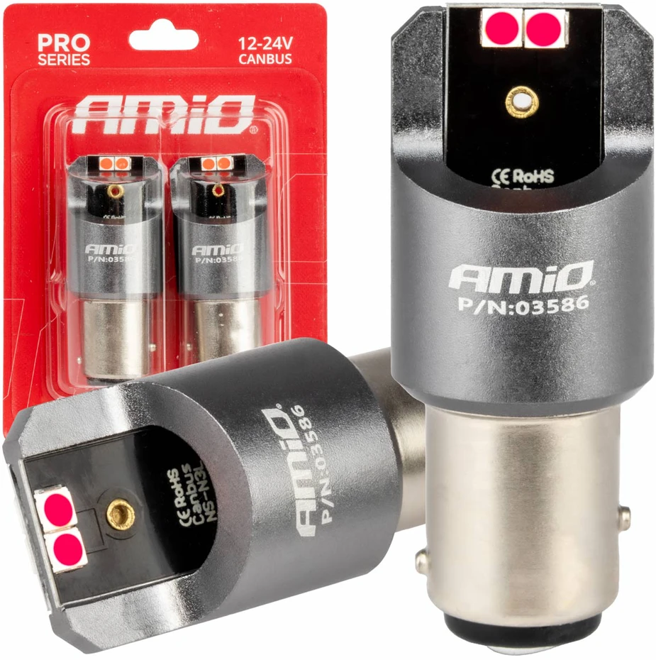 Amio BAY15d P21/5W LED lemputės komplektas