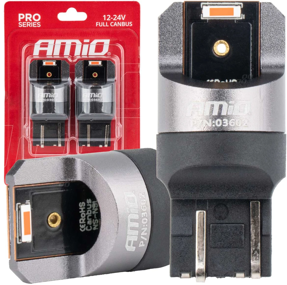 AMiO W21/5W LED lemputės su metaliniu korpusu