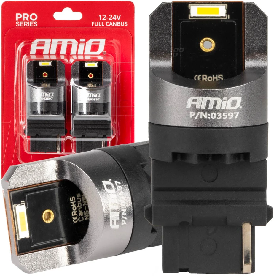 Amio P27W LED lemputės su radiatoriaus korpusu