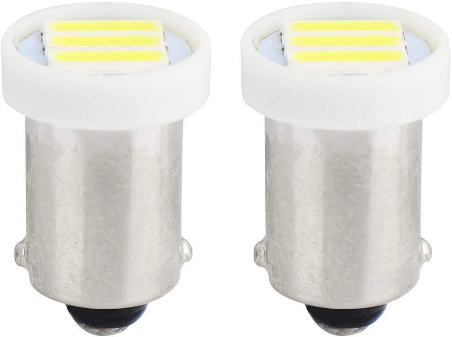 Amio LED lemputės Standard BA9s 3xSMD 7020 12V 2vnt.