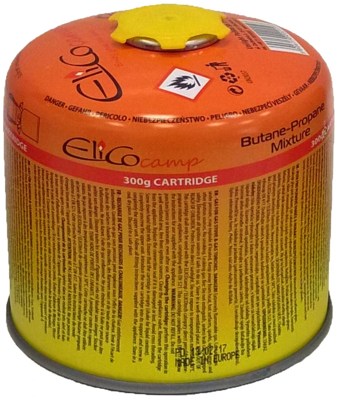 Dujų balionėlis Yate ElicoCamp 300g