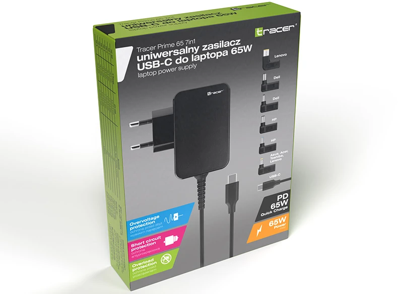 Tracer Prime 65W USB-C 7w1
