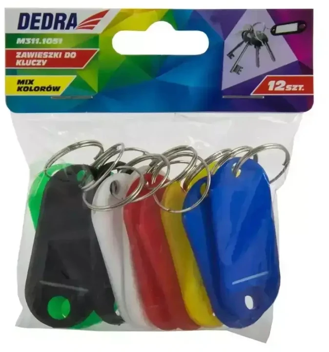 Dedra Raktu pakabukai 12 vnt skirtingu spalvu
