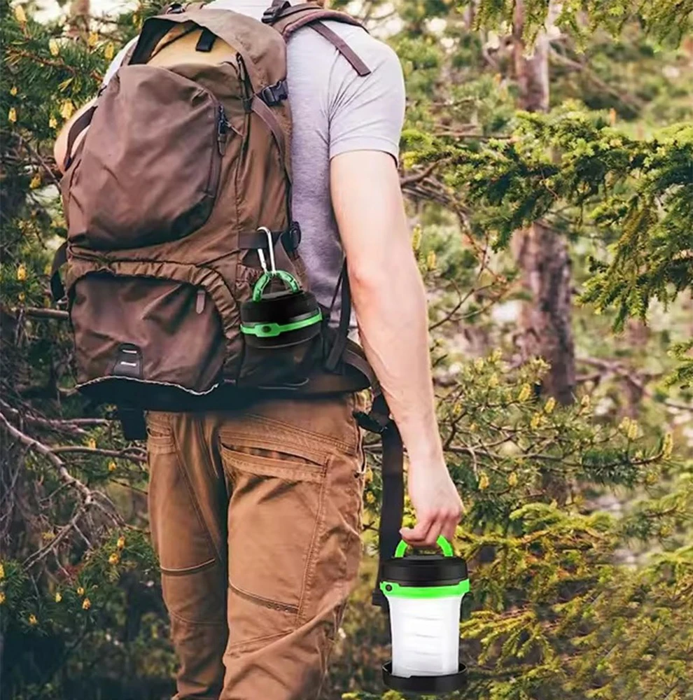 Zd128 LED Sulankstomas turistinis šviestuvas