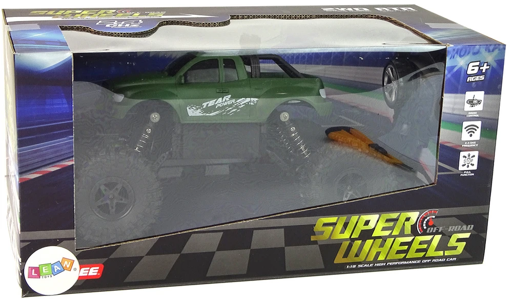 Lean Toys Nuotoliniu būdu valdomas automobilis 1:18