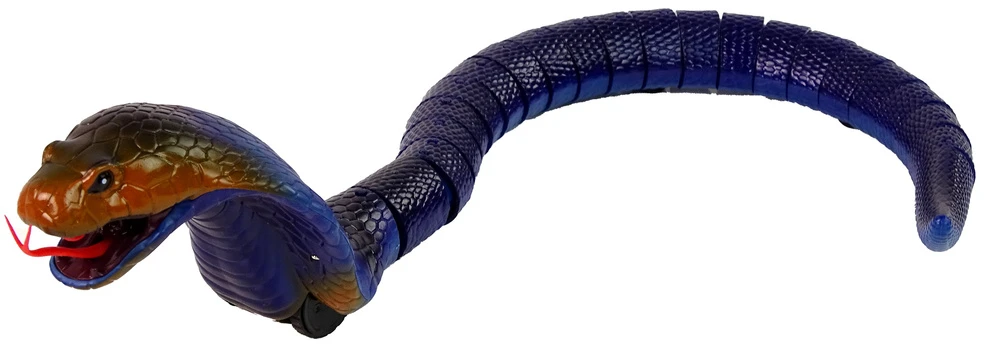 Lean Toys Nuotoliniu būdu valdomas kobra gyvatės žaislas, 44 cm