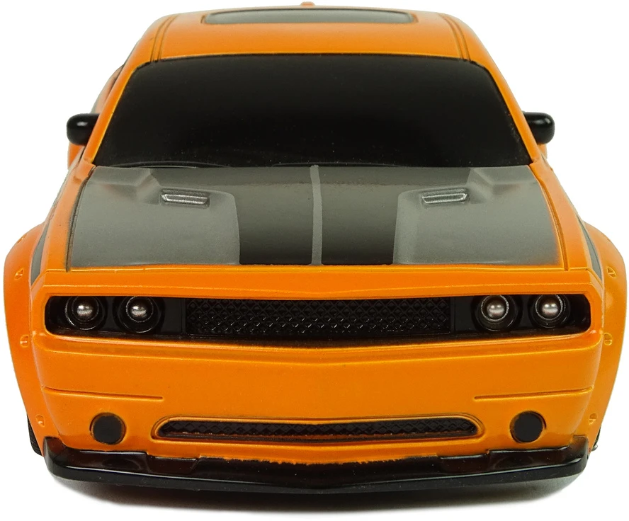 Lean Toys Nuotoliniu būdu valdomas sportinis automobilis 1:24 oranžinis