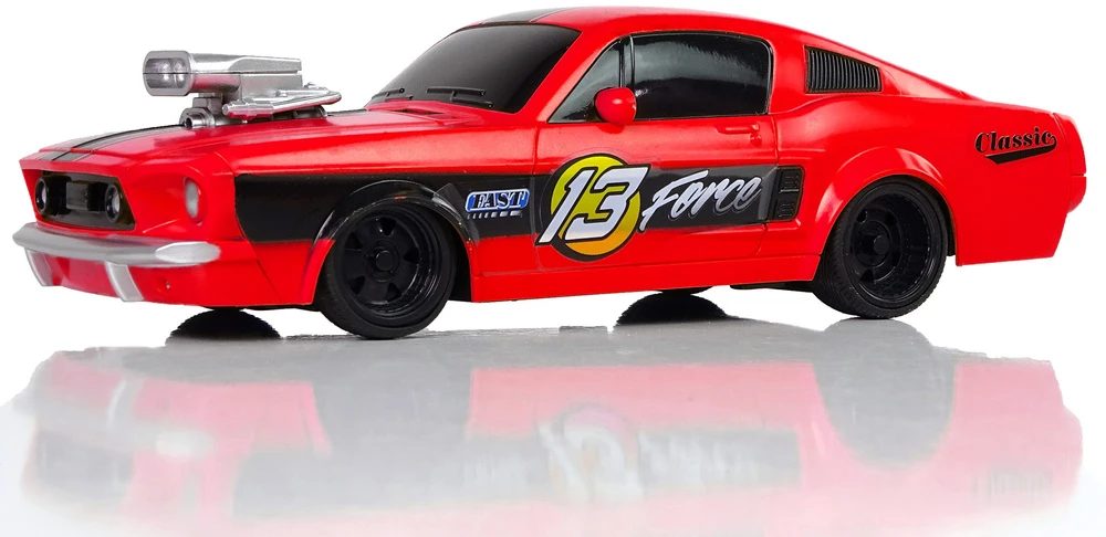 Lean Toys Nuotoliniu būdu valdomas sportinis automobilis 1:20 raudonas