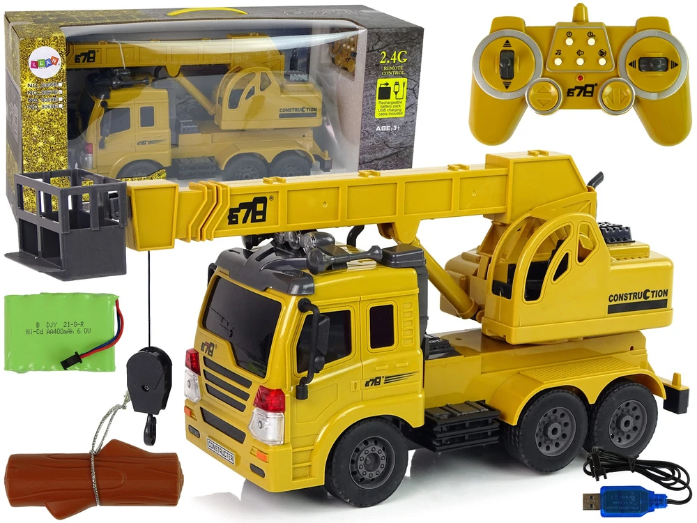 Lean Toys Radijo bangomis valdomas autokranas 2.4G