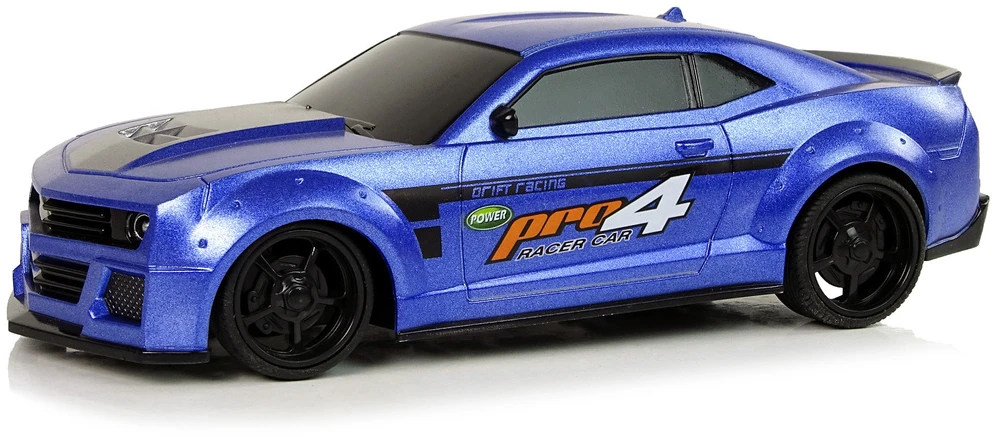 Lean Toys Nuotoliniu būdu valdomas sportinis automobilis 1:24 mėlynas