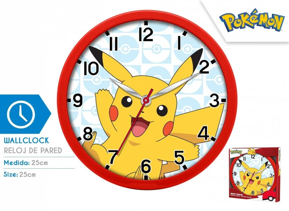 Kids Euroswan Pokemon sieninis laikiklis 25 cm POK3159