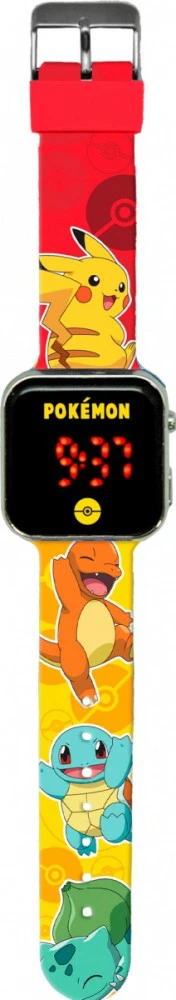Zegarek Laikrodis Pokemon LED laikrodis
