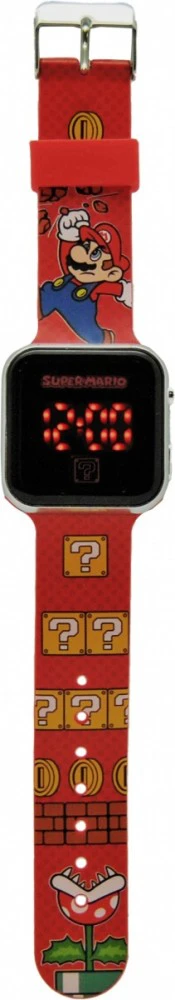 Zegarek Super Mario LED laikrodis