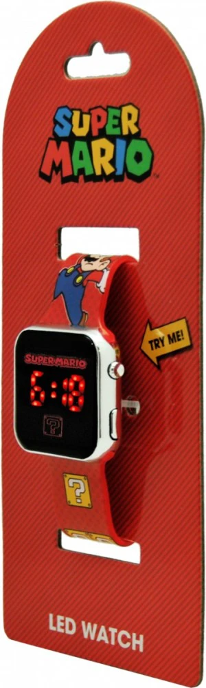 Zegarek Super Mario LED laikrodis