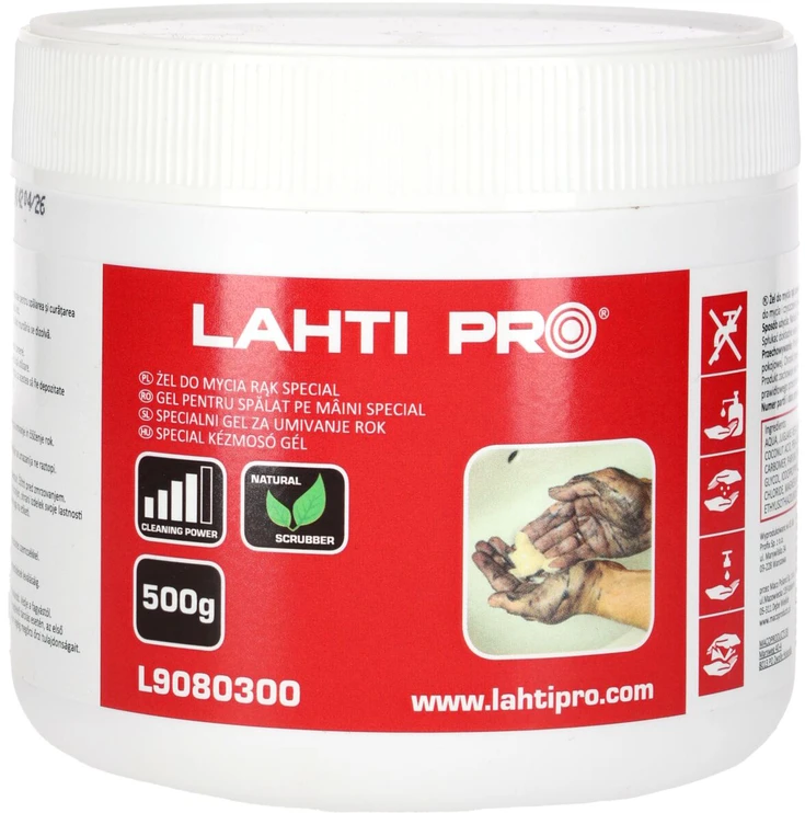 Lahti Pro Żel Rankų valiklis specialus p401 rankų plovimo gelis, 500g, Lahti