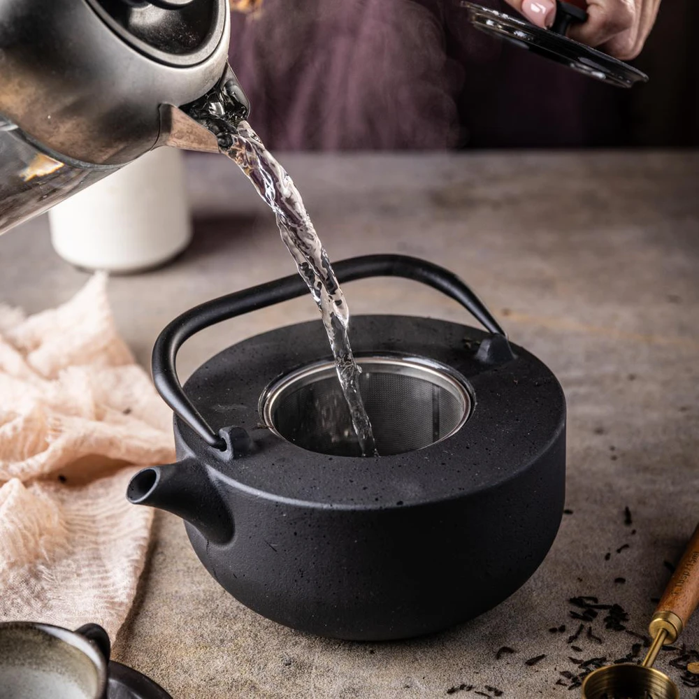 King Hoff Żeliwny Ketaus arbatinukas su filtru, 1,1 l, „Kinghoff“
