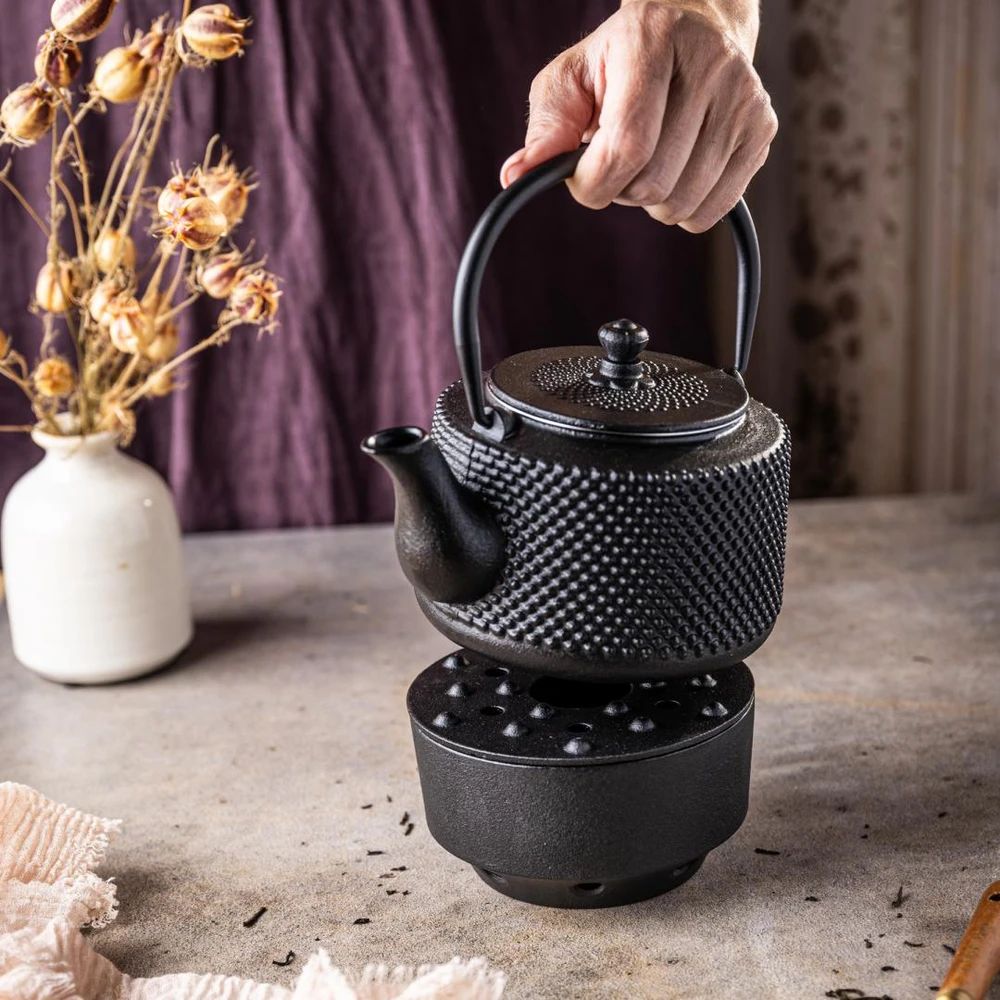 Żeliwny Ketaus arbatinukas su filtru ir šildytuvu, 0,8 l, „Kinghoff“