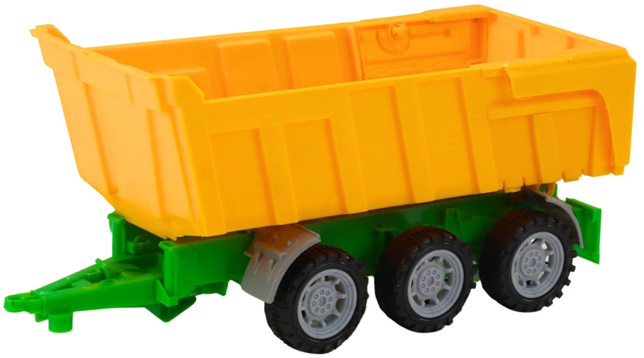 Lean Toys Žaislinis traktorius su priekaba 46 cm