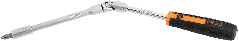 Neo Tools Rinkinys 1/4", 3/8", 46 vnt. CrV praleidžiamųjų galvučių rinkinys