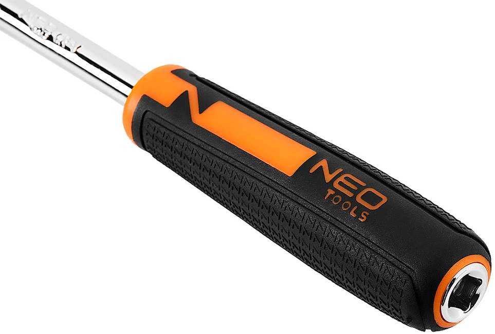 Neo Tools Rinkinys 1/4", 3/8", 46 vnt. CrV praleidžiamųjų galvučių rinkinys