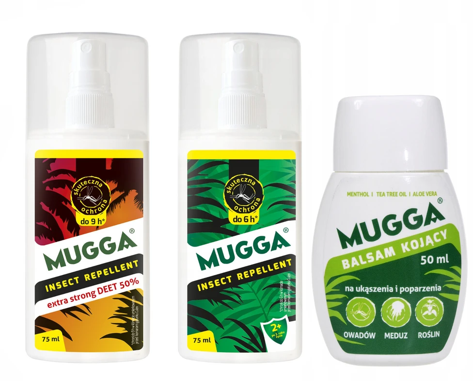 Zestaw Rinkinys 2 x „Mugga 50%“ + 9,5 % dehidratuoto šeimos kremo + raminamojo balzamo 50 ml rinkinys