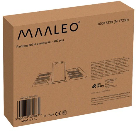 Maaleo Tapybos rinkinys 208 vienetai lagamine