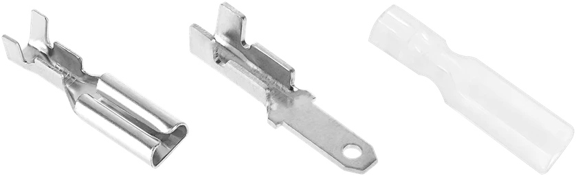 Eurokomp 2.8 mm jungčių rinkinys + rankovės 200 vnt, E5938