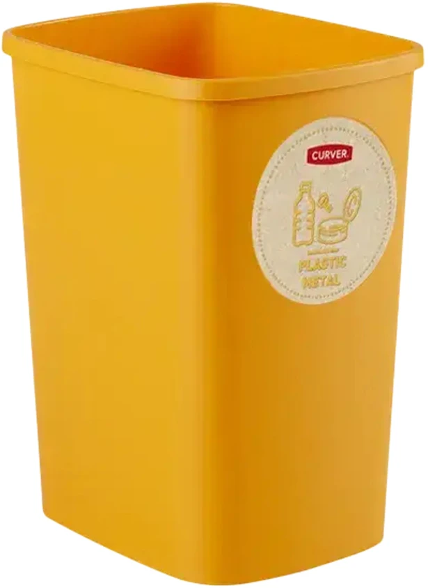 Curver Rūšiavimo šiukšliadėžių rinkinys ECO FRIENDLY, 3 × 9 l
