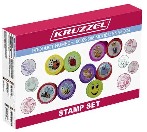 Kruzzel Antspaudų rinkinys 60 vnt