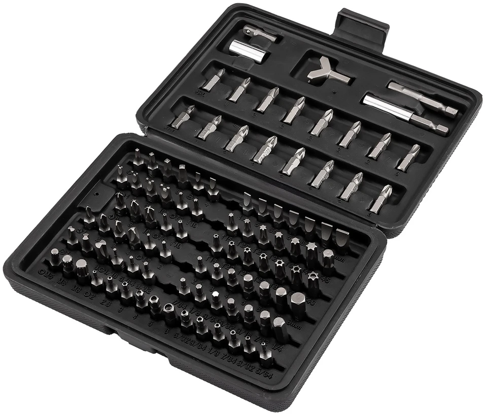 Zestaw Rinkinys Antgalių rinkinys 25 mm, su magnetiniu laikikliu 60 mm, 100 vnt.