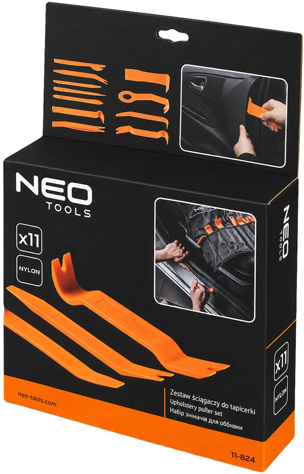 Neo Tools Apdailos ardymo įrankių rinkinys Neo 11-824, 11 vnt.