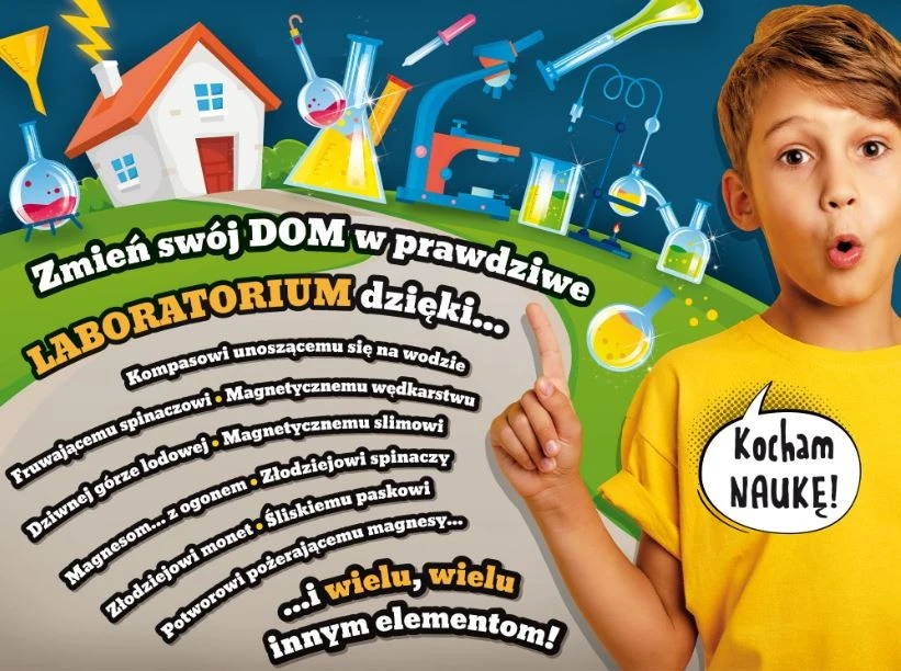 Lisciani Rinkinys Aš esu genialus namų mokymosi rinkinys – magnetizmas