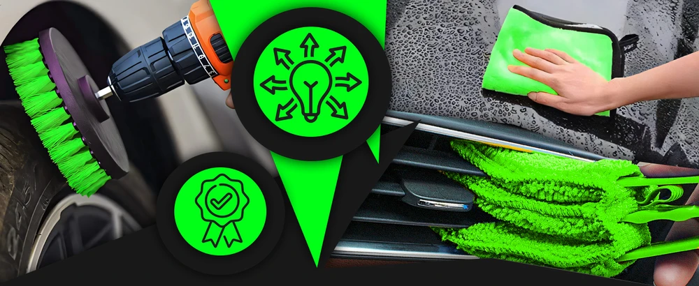 Zestaw Automobilių valymo rinkinys AutoPro, 21 dalių