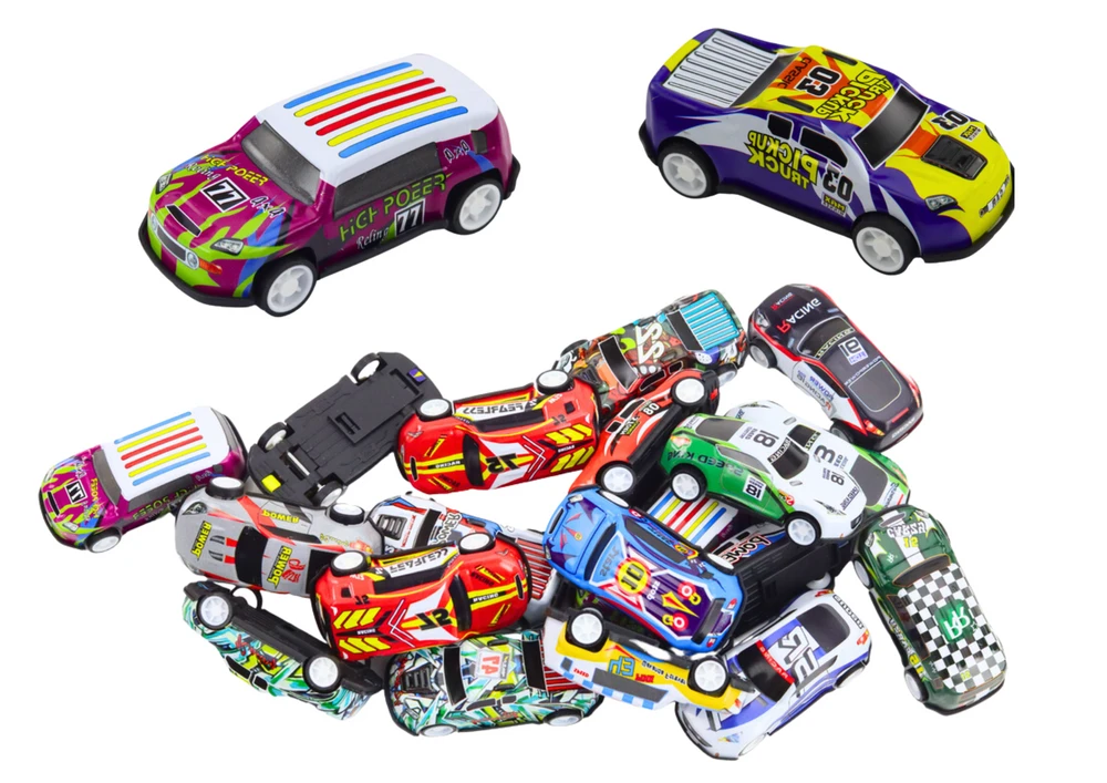 Lean Toys Automobilių Rinkinys Lagamine su 25 Mašinėlėmis ir Gatvių Kilimėliu