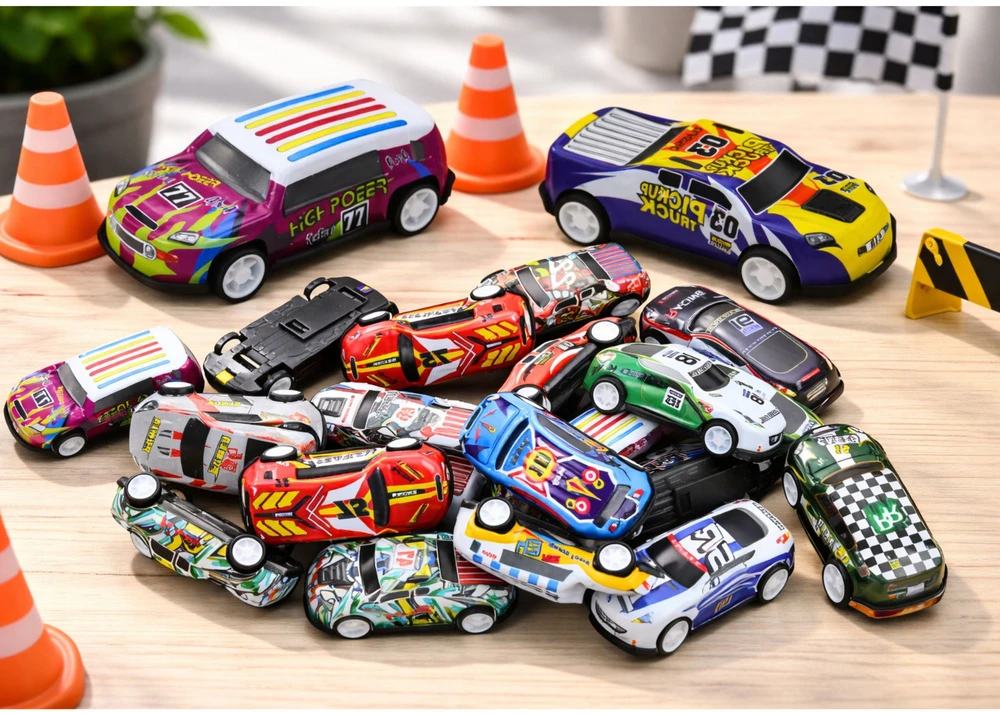 Lean Toys Automobilių Rinkinys Lagamine su 25 Mašinėlėmis ir Gatvių Kilimėliu