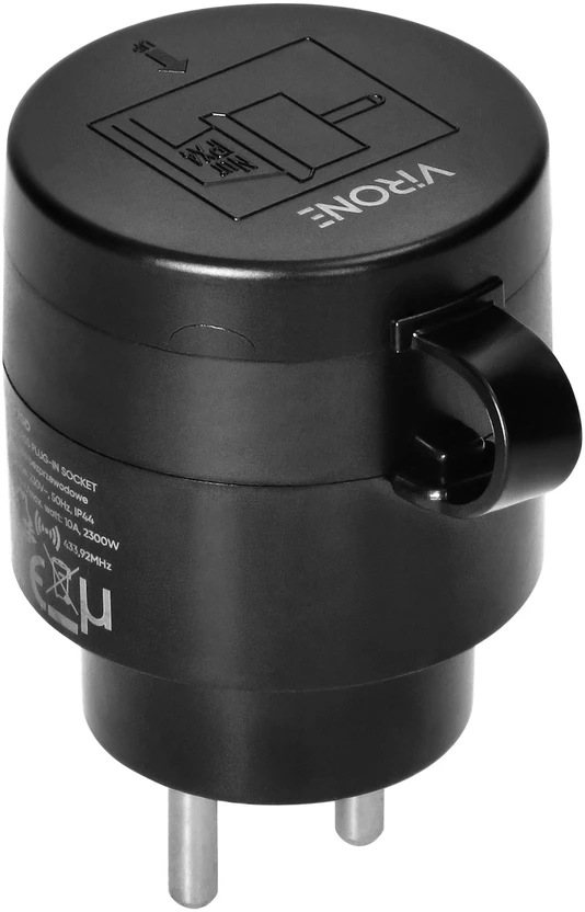 Orno Rinkinys Belaidžių MINI lizdų rinkinys, valdomas nuotoliniu būdu 2+1, 2300 W, IP44