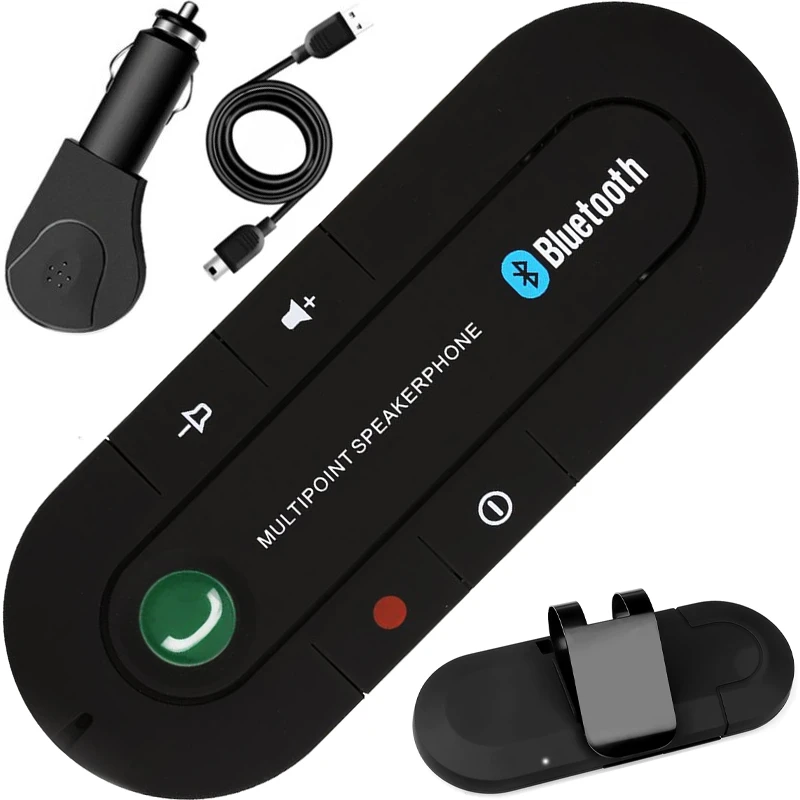 Zestaw Rinkinys „Bluetooth 5.0“ automobilinis laisvų rankų įranga -m012