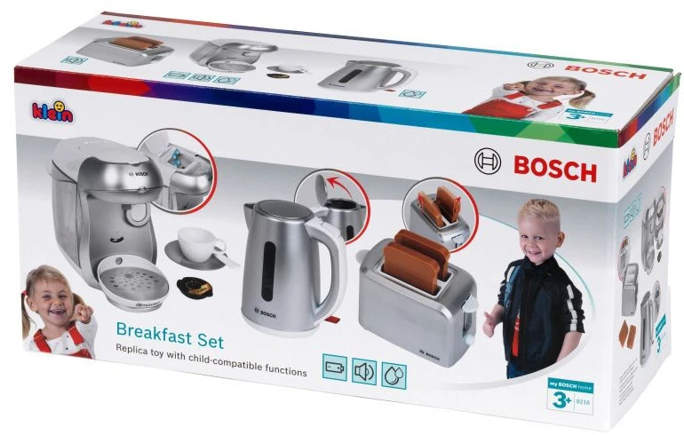 Skrudintuvas Klein Rinkinys Bosch sidabrinis pusryčių rinkinys