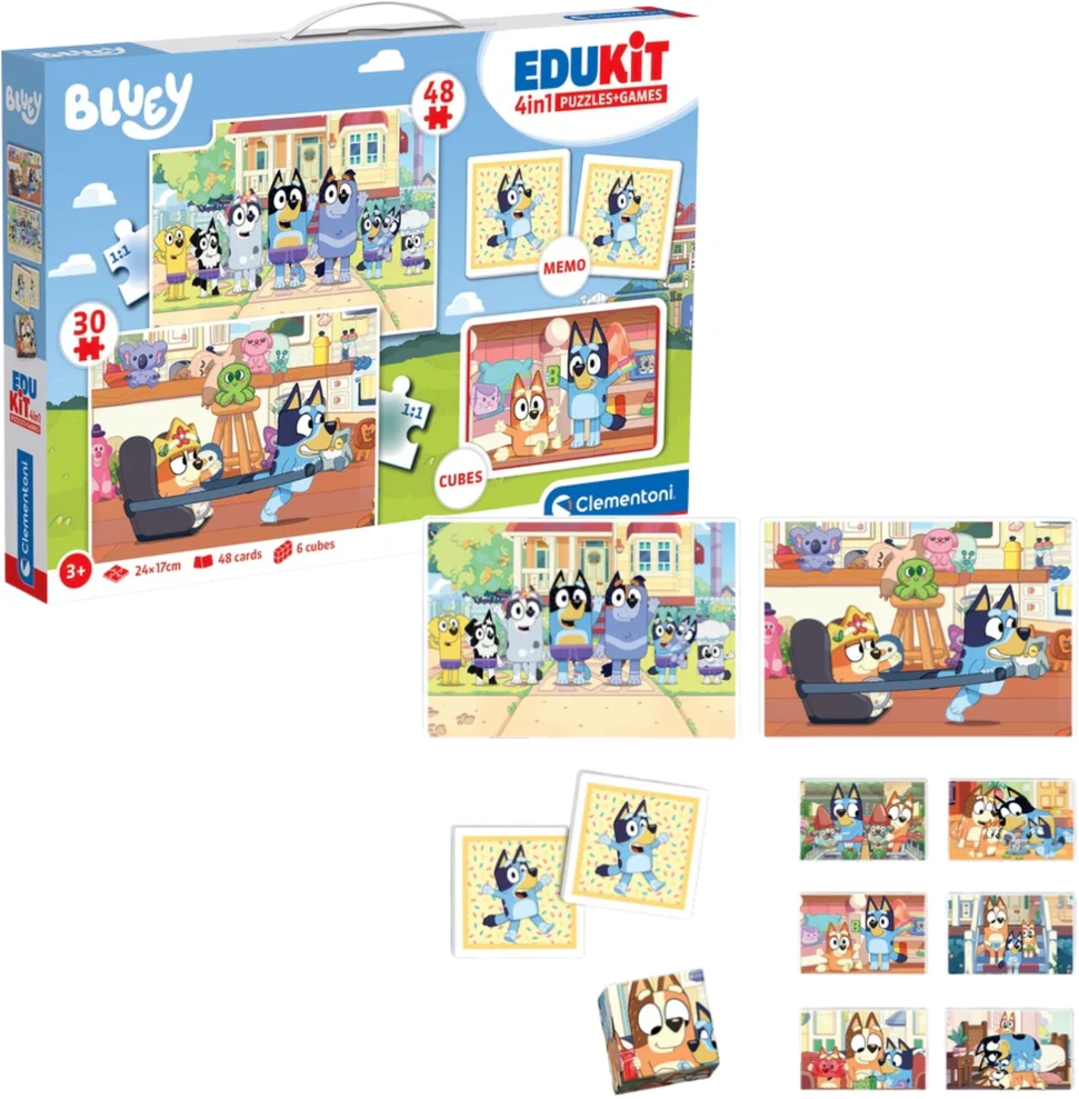 Dėlionė Clementoni Dėlionių rinkinys Bluey 1 vnt.