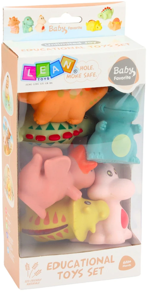 Lean Toys Dinozaurai 6 vnt.