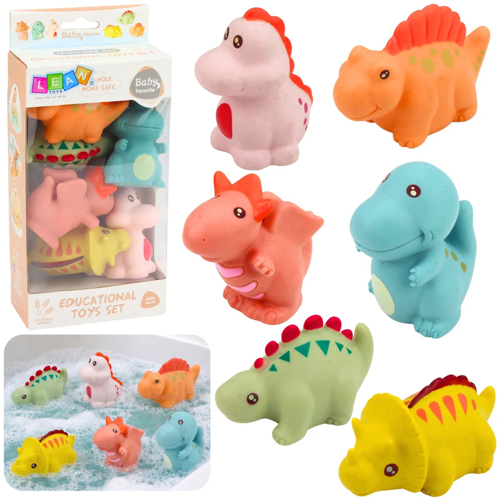 Lean Toys Dinozaurai 6 vnt.