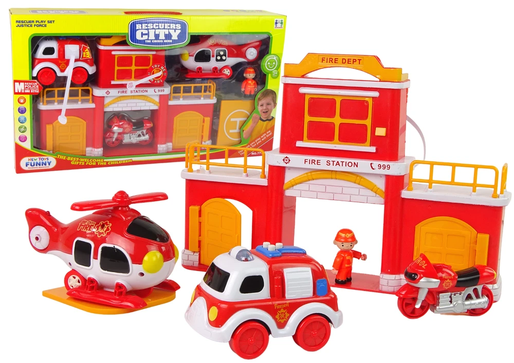 Lean Toys Gaisrinės rinkinys su garsu