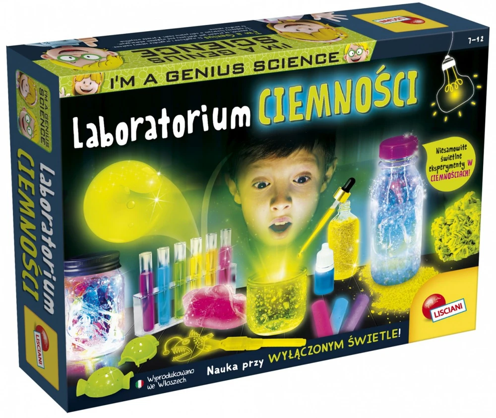 Mokslinis žaidimas Lisciani Im A Genius Science Kit Laboratory of Darkness