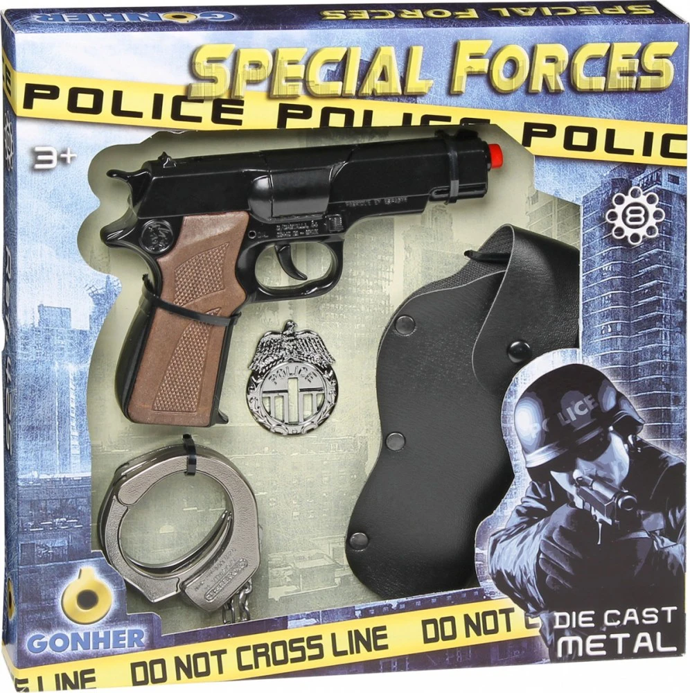 Zestaw Gonher Guns GONHER rinkinys policininko 425/6