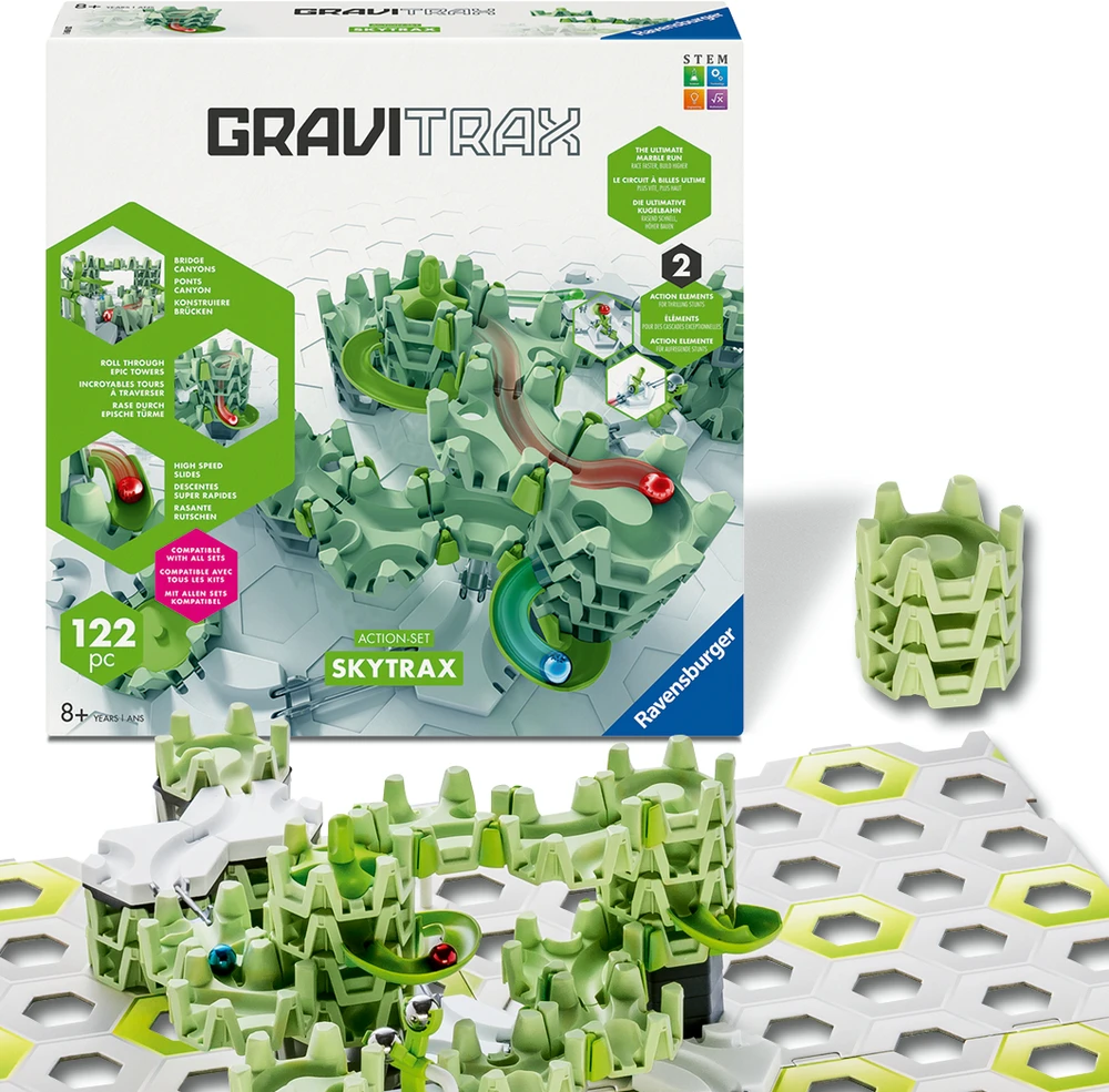 Ravensburger Kūrybiškas žaidimas GraviTrax startinis rinkinys Skytrax M