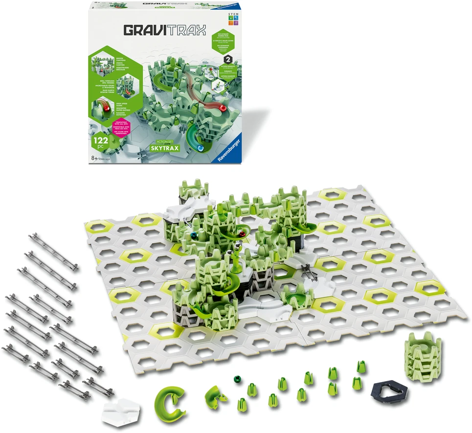 Ravensburger Kūrybiškas žaidimas GraviTrax startinis rinkinys Skytrax M