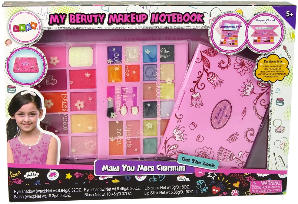 Lean Toys Vaikiška makiažo paletė