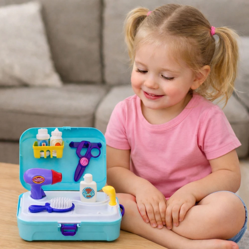 Lean Toys Vaikų žaislų rinkinys „Pet Care“ 16 dalių