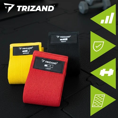 Guminių mankštos kilimėlių rinkinys - 3 vnt. Trizand 25878