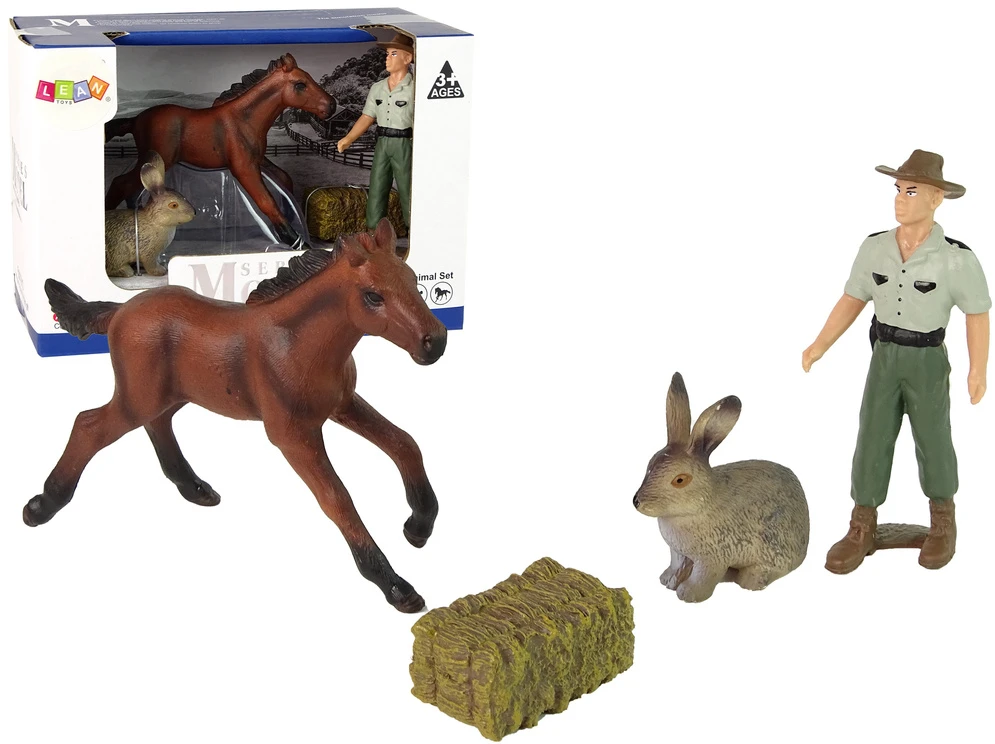 Gyvūnų figūrėlių rinkinys Lean Toys